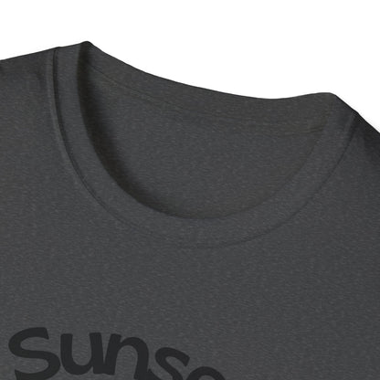 Sunset Palm Tee Retro Beach Sunset T-Shirt